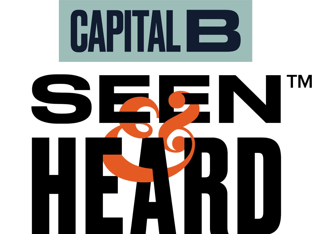 Capital B Seen & Heard logo