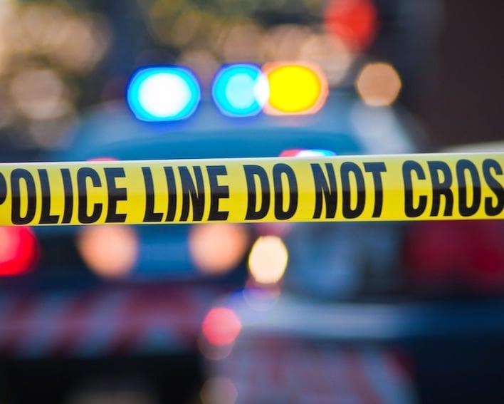 Police tape. (Getty Images)
